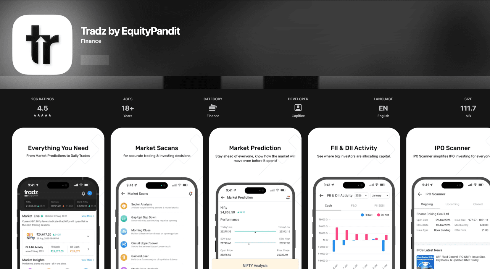 Tradz by EquityPandit