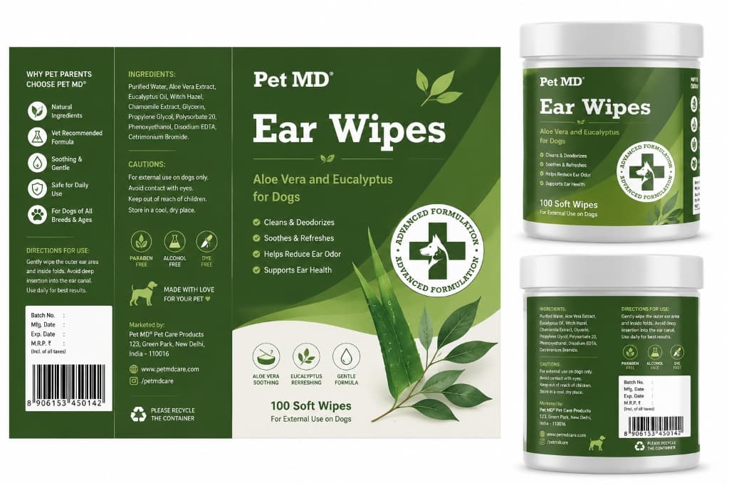 Pet MD Ear Wipes