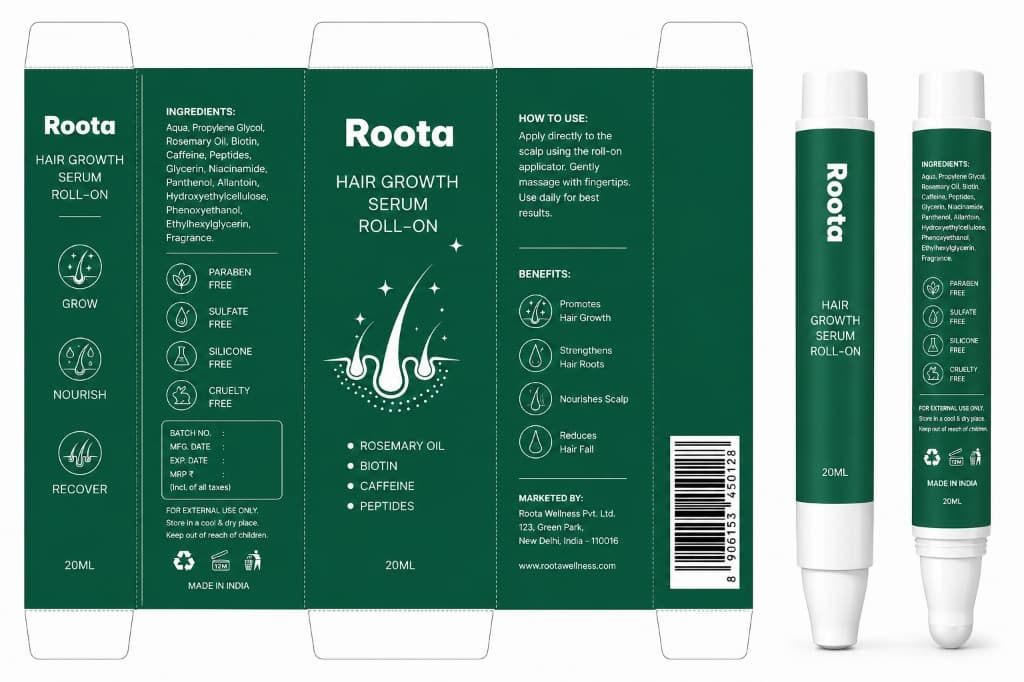Roota Hair Growth Serum