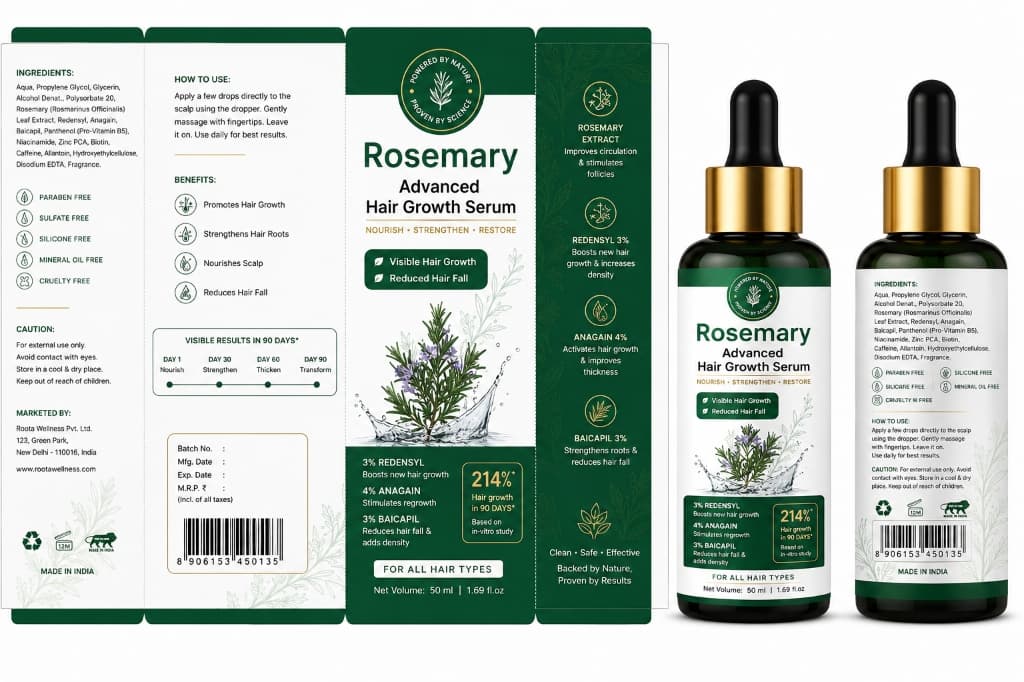 Rosemary Advanced Hair Growth Serum